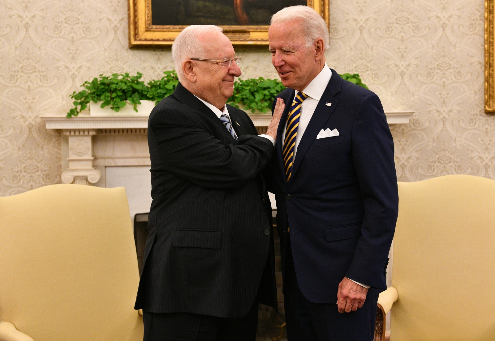 Präsident Rivlin zu Gast bei US-Präsident Biden